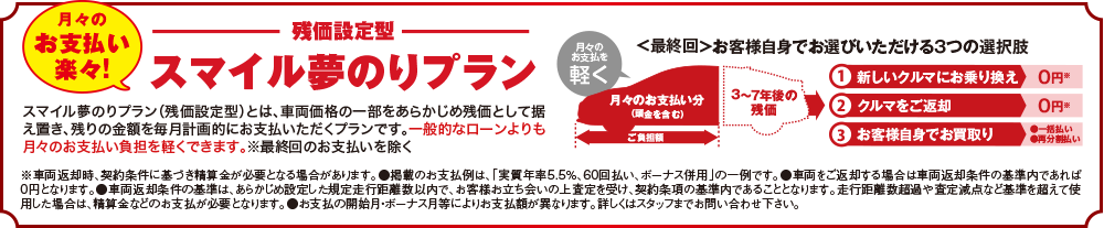 スマイル夢のりプラン