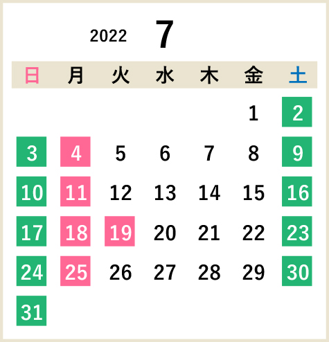 2022年7月