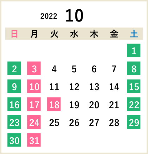 2022年10月