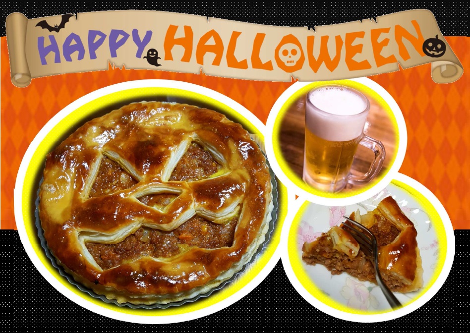 ハロウィンミートパイ