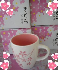 桜マグカップ