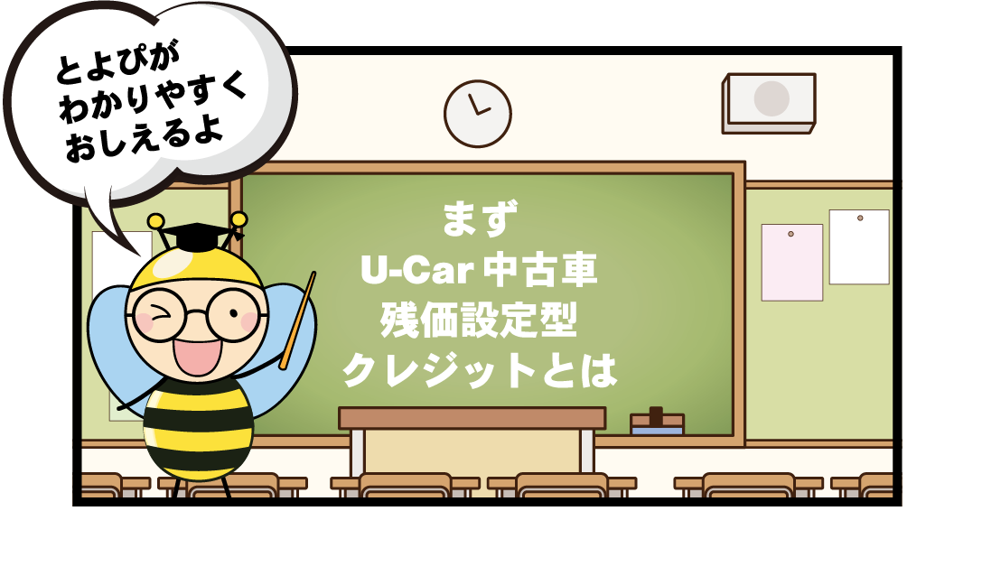 まずU-Car中古車残価設定型クレジットとは