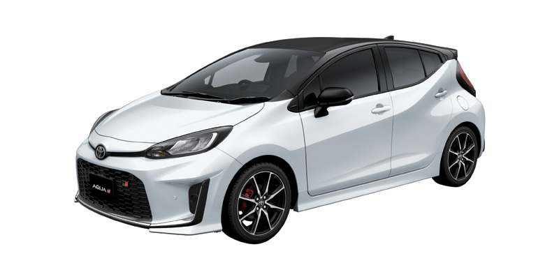 ダークグレー X プラチナホワイトパールマイカ<br />
※GR SPORT