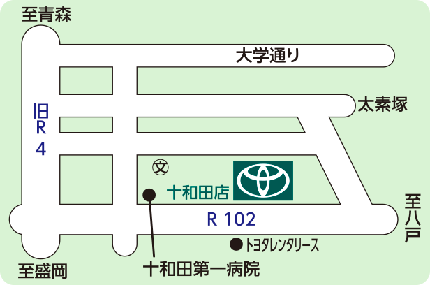 十和田店マップ
